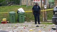 Penembakan massal di Baltimore ini menyebabkan dua orang tewas. Selain itu, sebanyak 28 orang terluka dalam insiden itu.  