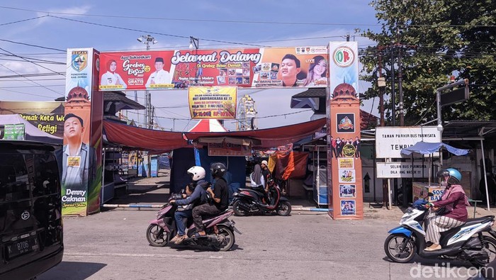 Lokasi penyelenggaraan Grebek Besar Demal, Senin (3/7/2023).
