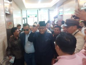Momen Panji Gumilang Penuhi Panggilan Bareskrim