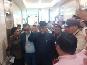 Momen Panji Gumilang Penuhi Panggilan Bareskrim
