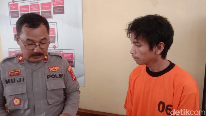 Pemuda di Bandar Lampung curi uang tetangga untuk beli narkoba dan judl slot. (Tommy Saputra/detikSumbagsel)