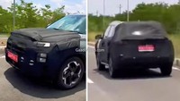 Hyundai telah membocorkan beberapa gambar Creta terbaru. Hyundai india menggandeng aktor dan aktris terpopuler di industri film Bollywood, Shah Rukh Khan dan Deepika  Padukone. Shah Rukh Khan berfoto di bagian muka Creta  terbaru, sementara Deepika berfoto di bagian buritan Creta  terbaru. Foto: GaadiWaadi