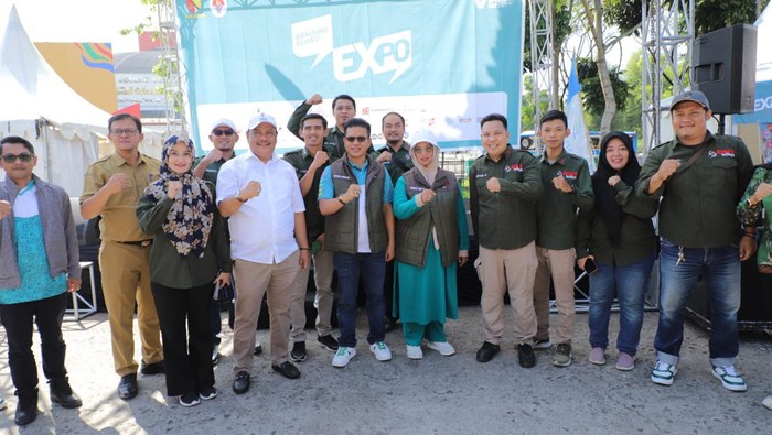 Peresmian pameran Bandung Bedas Expo 2023.