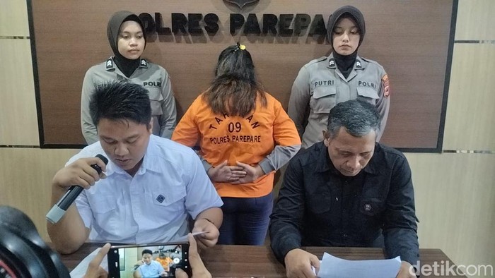 Polisi menangkap perempuan pelaku eksploitasi seksual terhadap pelajar SMP di Parepare.
