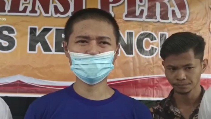 Popo Barbie di Mapolres Kerinci, Jambi.