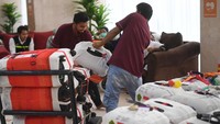 Sebanyak delapan kloter akan diterbangkan perdana kembali ke tanah air usai mengikuti pelaksanaan puncak ibadah haji.  