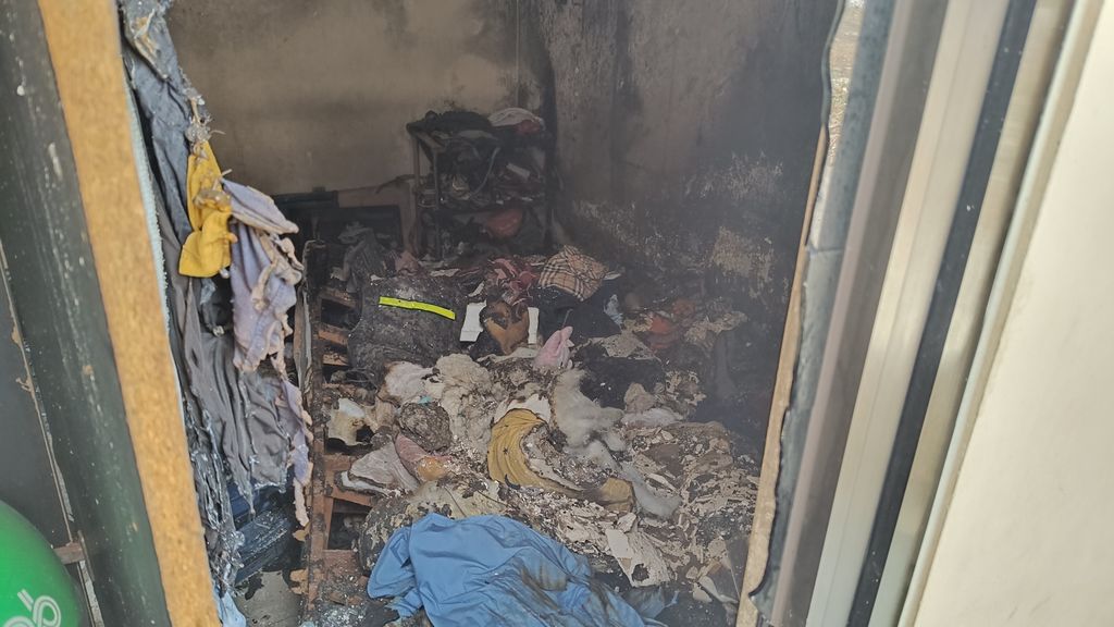 Rumah lokasi suami bakar istri di Cakung, Jaktim (Rizky-detikcom)