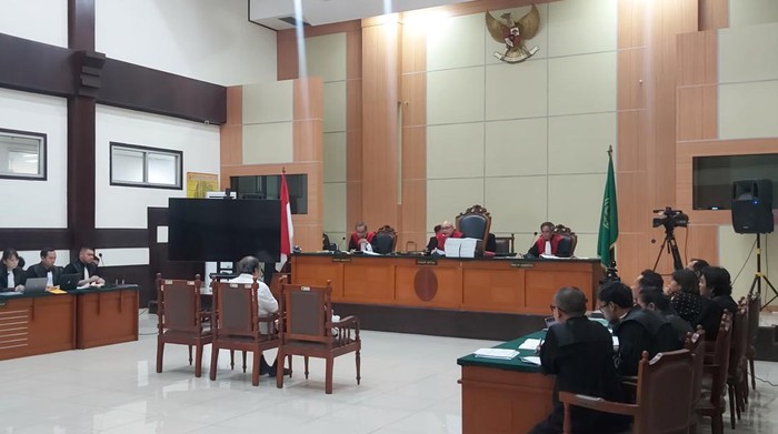 Sidang Haris Azhar (Dwi-detikcom)