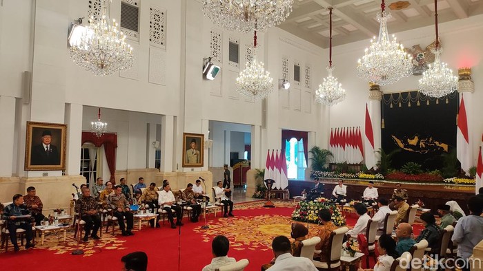 Sidang Kabinet Paripurna. (Marlinda/detikcom)