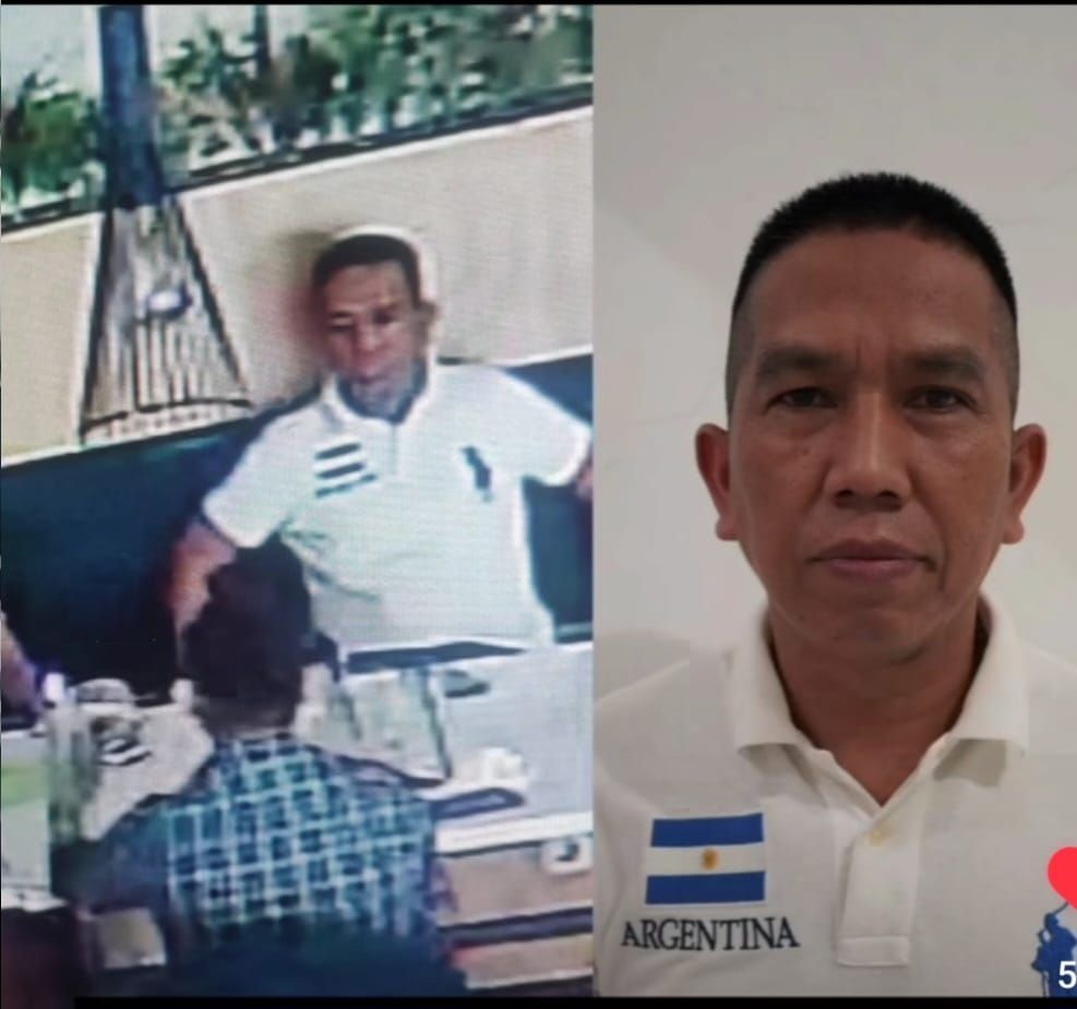 Tangkapan layar Achiruddin disebut tengah nongkrong di kafe. (Foto: istimewa)