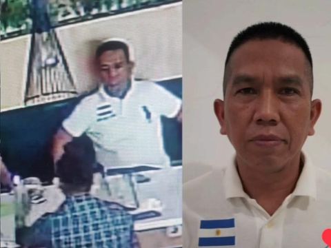 Tangkapan layar Achiruddin disebut tengah nongkrong di kafe. (Foto: istimewa)