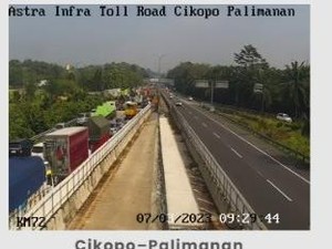 Long Weekend Usai, Tol Cipali dan Cikampek Arah Jakarta Masih Macet
