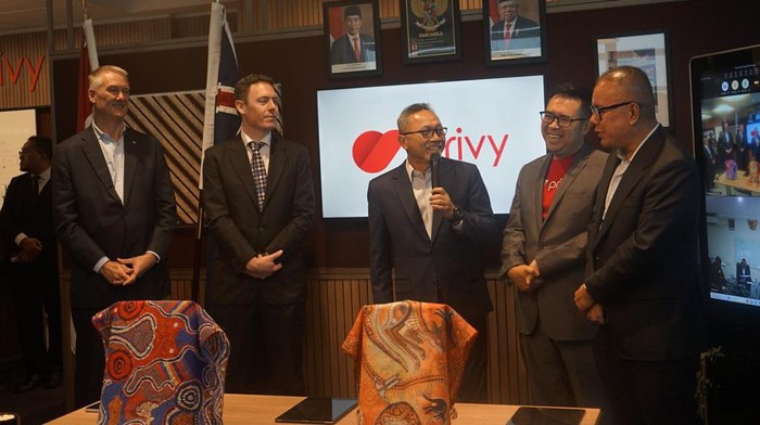 Mendag ulhas bertandang ke Sydney Australia dalam agenda kunjungan dinasnya. Salah satu yang dilakukan adalah meresmikan kantor cabang PrivyID.