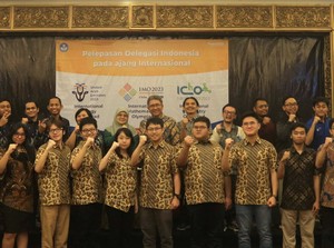 14 Pelajar SMA Wakili Indonesia di Tiga Olimpiade Internasional