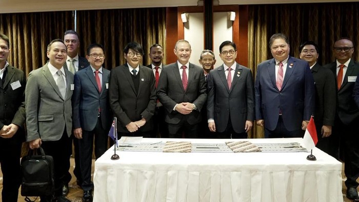 Arilangga Hartarto mendorong kerja sama RI-Australia di sektor mineral.