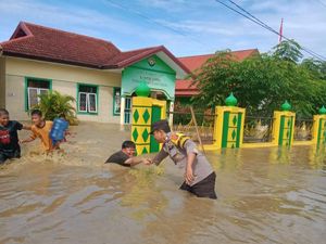 Banjir Terjang 1 Kelurahan dan Desa di Kolaka, 35 Rumah Warga Terendam