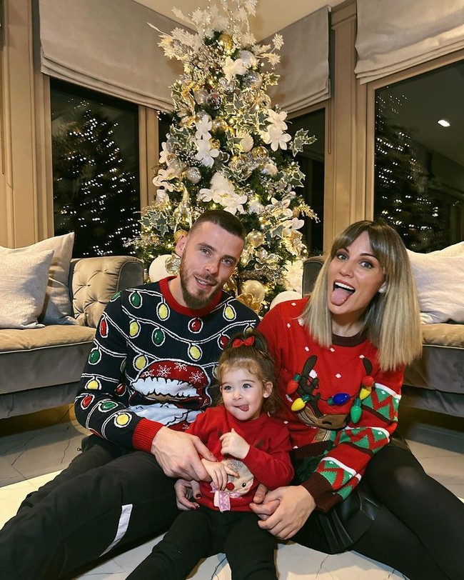 De Gea dan Edurne sendiri sudah memiliki seorang anak bernama Yanay yang lahir pada 2021. Foto: Instagram