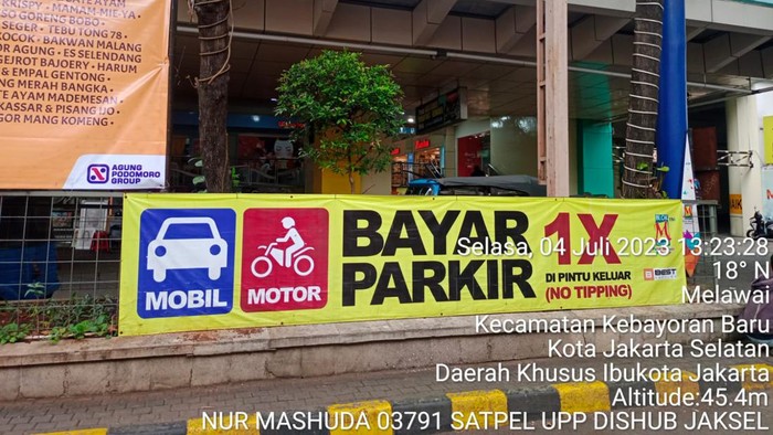 Dok. Akun Twitter Dishub DKI Jakarta.