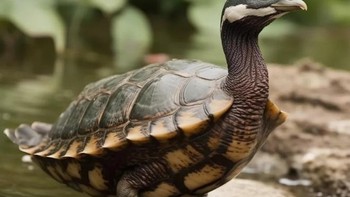 Turtuck memadukan kura-kura dan bebek. Foto: Reddit/Macilento