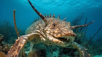 Shabster adalah perpaduan hiu dan lobster. Foto: Reddit/Macilento