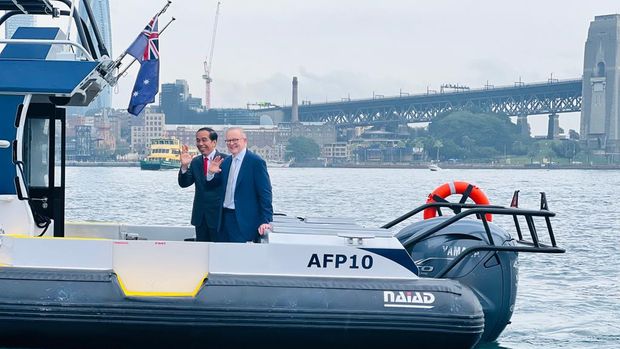 Jokowi dan PM Australia