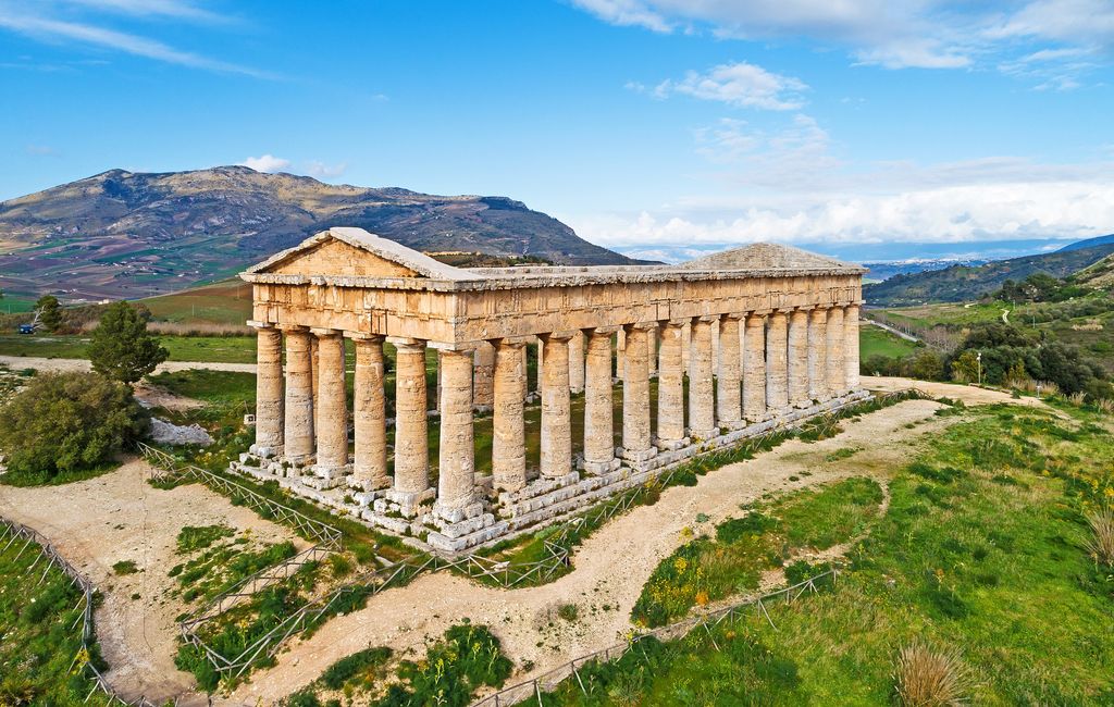 Kuil Doric, Segesta, Sicilia