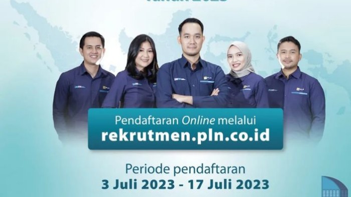 Bagi detikers lulusan perguruan tinggi luar negeri, ada kesempatan meniti karier bersama PT PLN. Lowongan kerja ini dibuka mulai 3-17 Juli 2023.