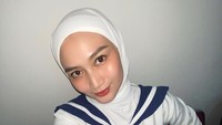Melody Laksani tampil bergaya Sailormoon dengan hijabnya. (Foto: dok Instagram)