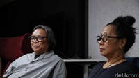 detikcom mewawancarai Isabel dan Alfedo Aquilizan jelang persiapan pembukaan pameran bertajuk Somewhere, Elsewhere, Nowhere di Museum MACAN, Jakarta Barat, belum lama ini.  Foto: Pradita Utama/ detikcom