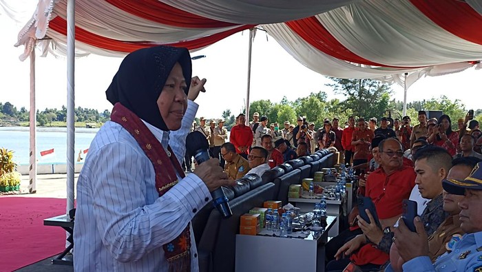 Menteri Sosial RI Tri Rismaharini (Tiara-detikcom)