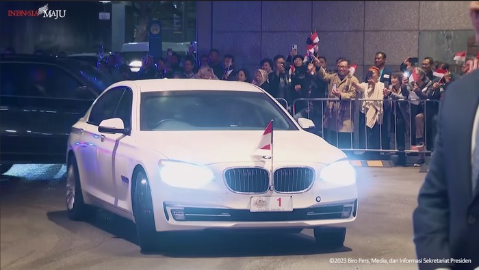 Mobil Jokowi di Australia