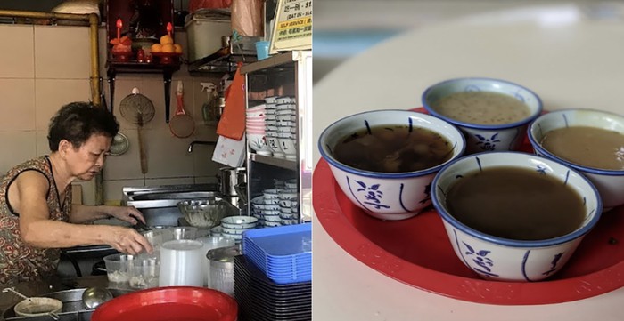 Murah! Bubur Manis Jualan Nenek di Singapura Ini Hanya 1 Dollar