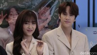 Konferensi pers film My Precious ini digelar di Cinepolis Senayan Park, Jakarta Pusat. Film My Precious juga akan tayang di jaringan bioskop tersebut mulai 19 Juli 2023. (Foto: Atmi Ahsani Yusron/detikcom)