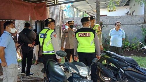 Warga di Banjar Dinas Lebah, Desa Kaliasem, Kecamatan Banjar, Kabupaten Buleleng, Bali dihebohkan dengan penemuan sosok mayat, Selasa (4/7/2023) pagi. (dok. Humas Polres Buleleng)