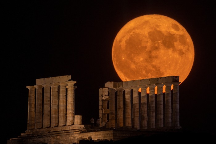 A full moon known as the 