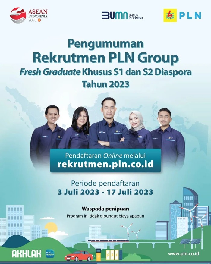 Rekrutmen PLN Diaspora 2023