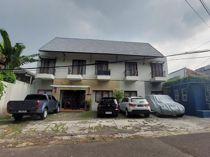 Rumah kos milik Rafael Alun Trisambodo di Kebayoran Baru, Jakarta Selatan (Jaksel).