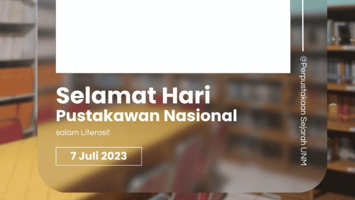Twibbon Hari Pustakawan Nasional 2023