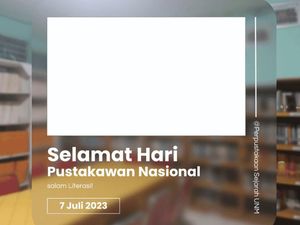 10 Twibbon Hari Pustakawan Nasional 2023 untuk Peringatan 7 Juli