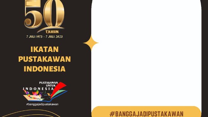 Twibbon Hari Pustakawan Nasional 2023