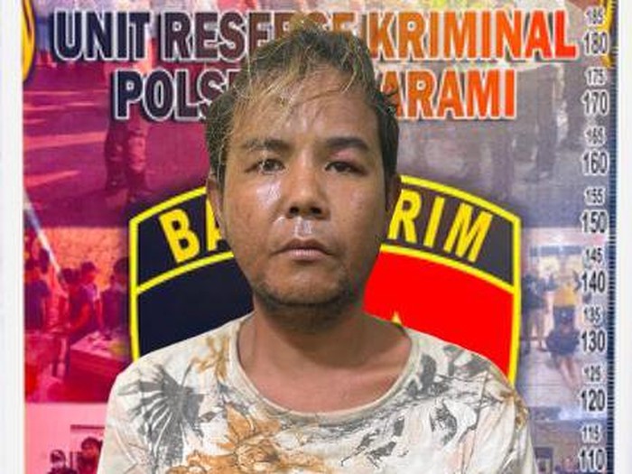 Doni Siregar (28), pentolan aksi pemalakan oleh remaja di Jalinsum Palembang.