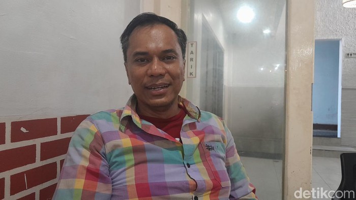 Bendahara DPC PDIP Medan, Boydo HK Panjaitan. (Nizar Aldi/detikSumut)