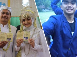 Cinta Bersemi Saat KKN, Viral Faisal Nikahi Khansa Kembang Desa