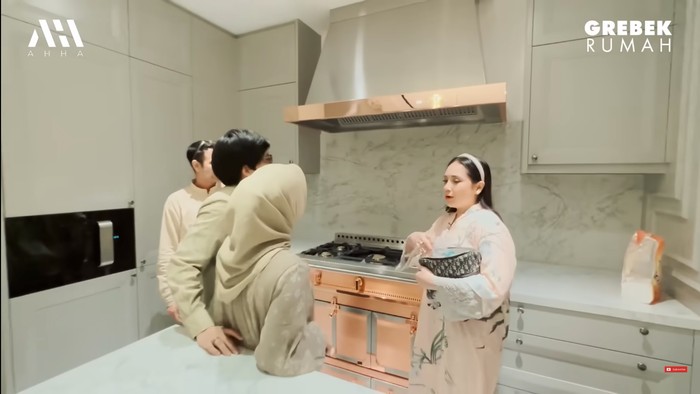 Dapur di rumah Nagita Slavina