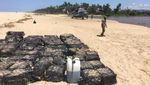 Penampakan 2,4 Ton Kokain yang Disita Angkatan Laut Meksiko