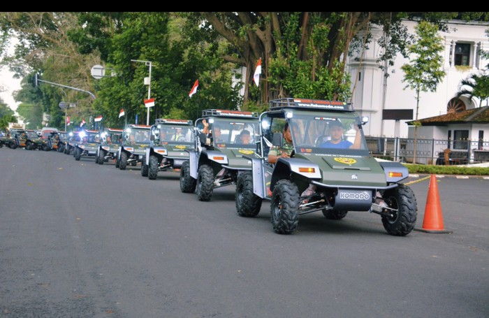 FIN Komodo untuk Mobil Operasional Babinsa