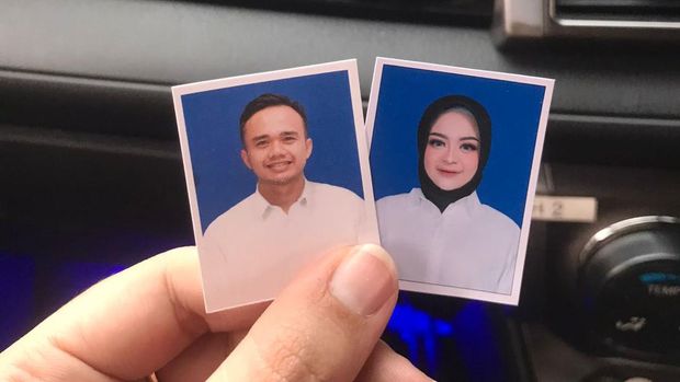 Foto viral pasangan Kamil dan Kanza