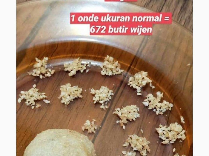 Gabut ngerangkai biji-bijian