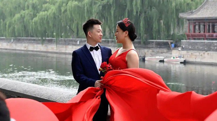 Ilustrasi pasangan muda di China Foto: JADE GAO/AFP/Getty Images