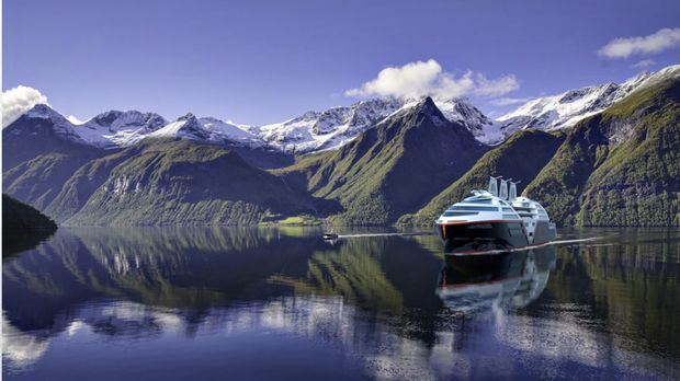 Kapal pesiar listrik Hurtigruten